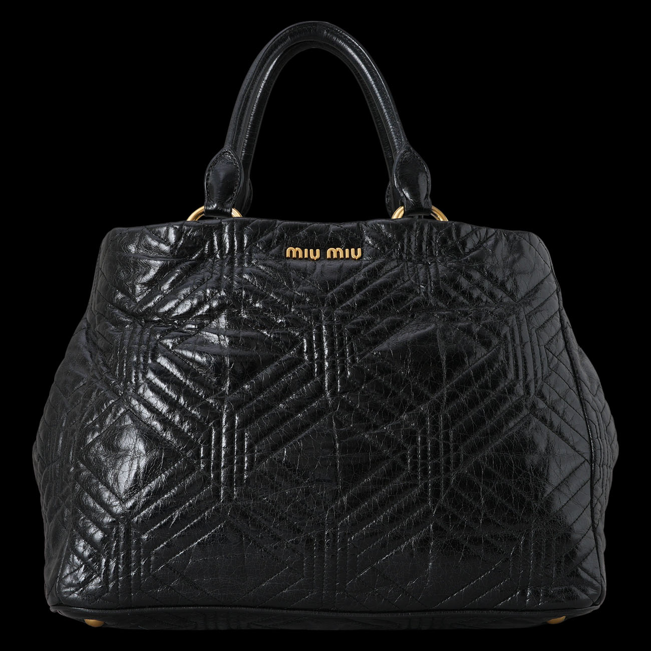 MIU MIU(USED)미우미우 퀼팅 토트겸 숄더백